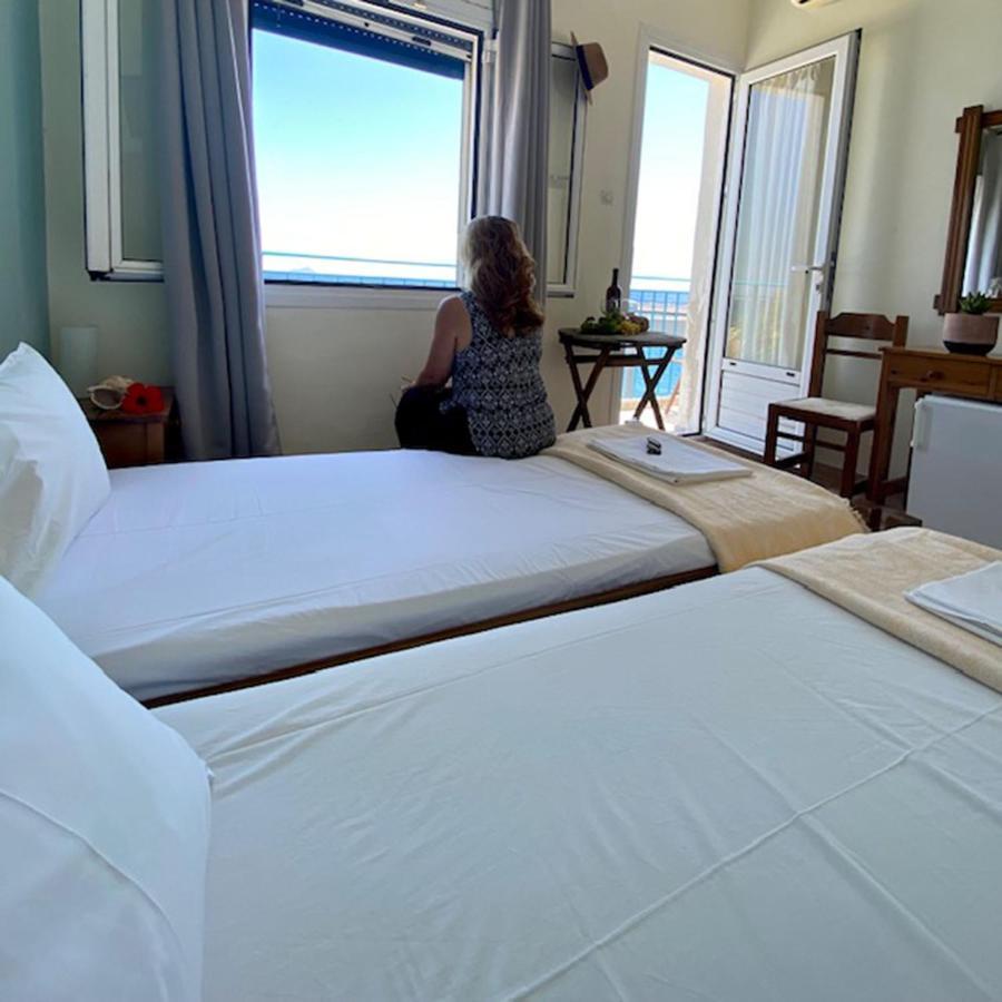 Akti Pension Agios Kirykos  Bagian luar foto
